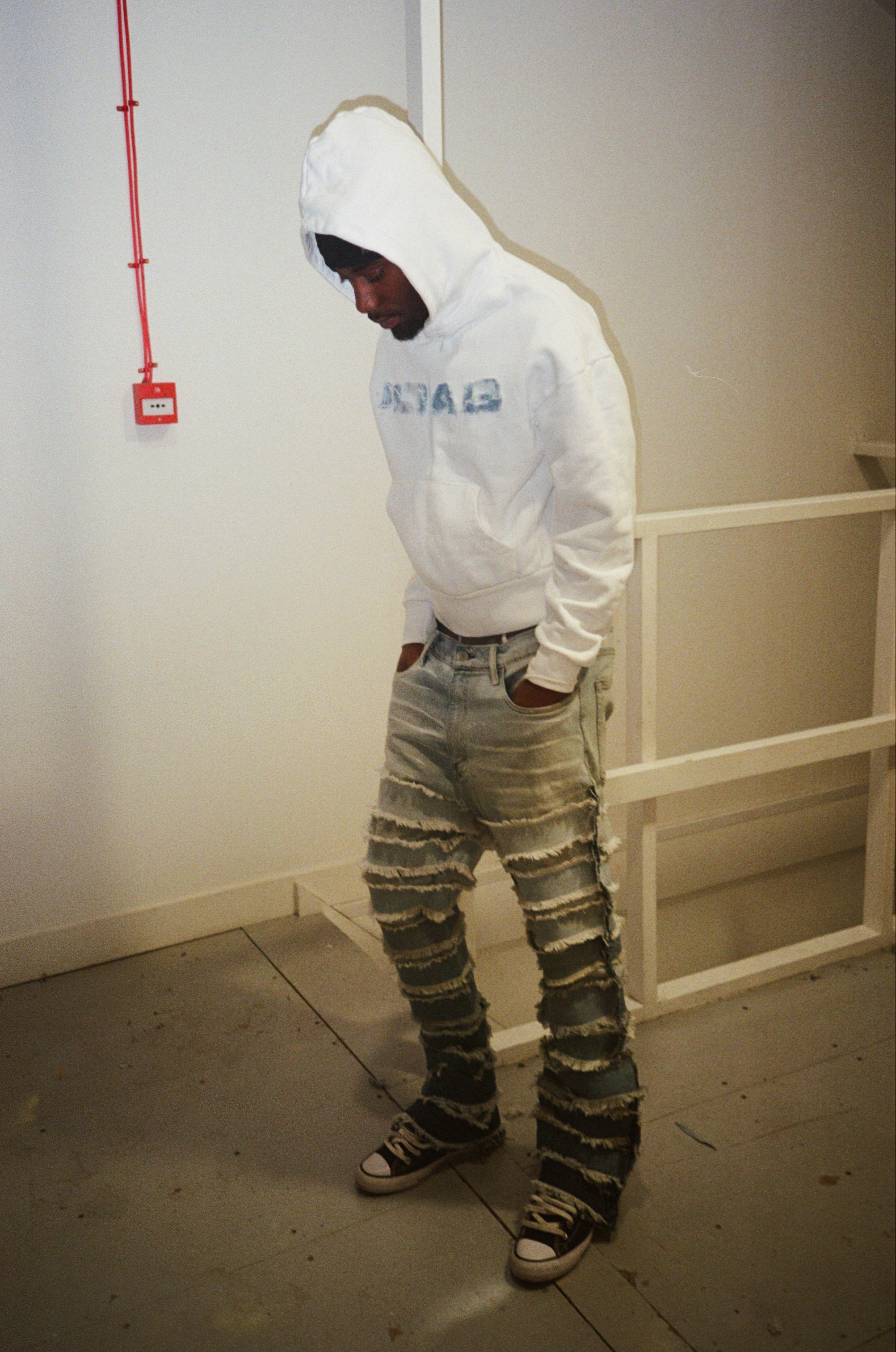 OMBRE STRIP DENIMS