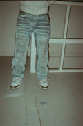 HEAVY DISTRESSED DENIMS