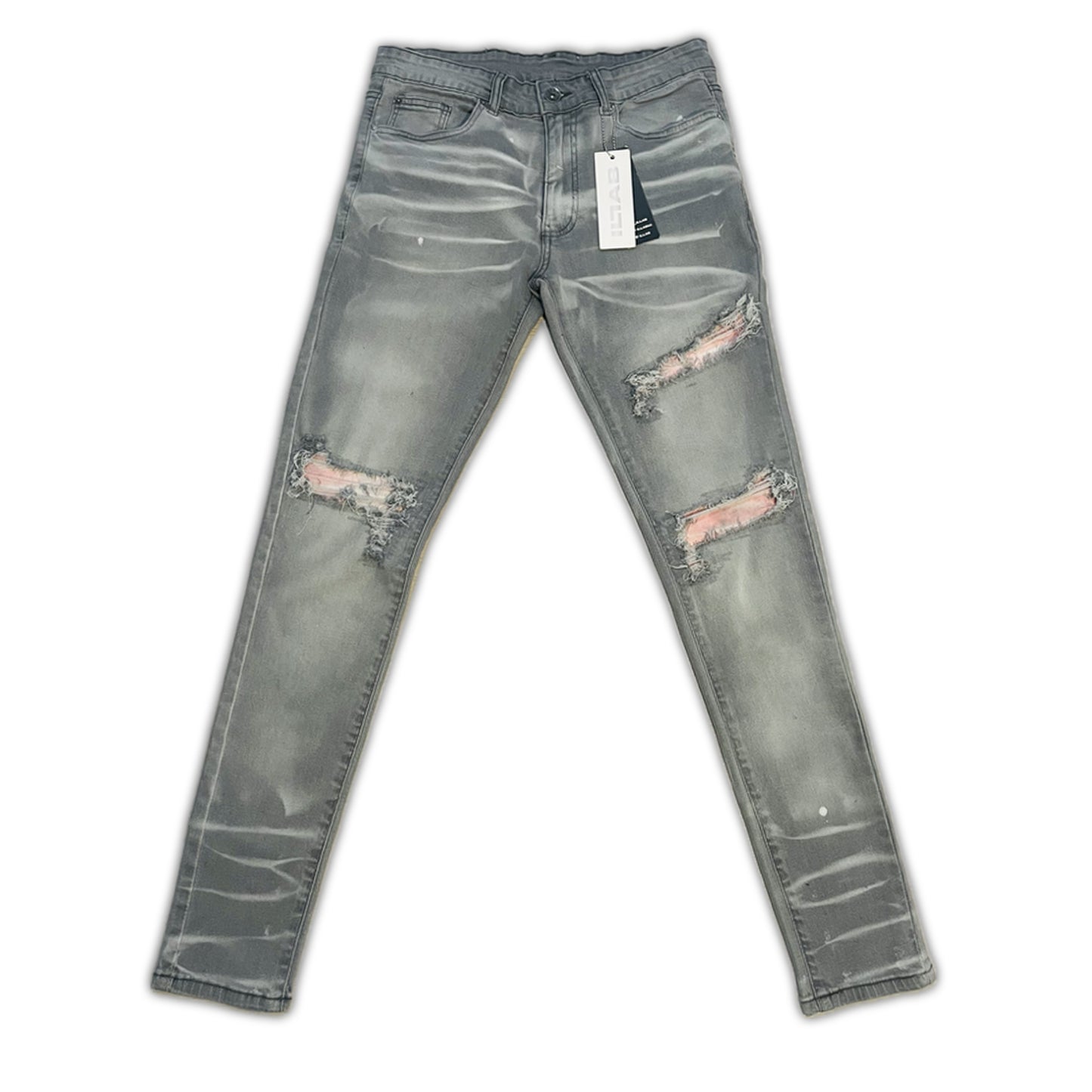 GREY/PINK STARDUST