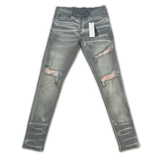 GREY/PINK STARDUST