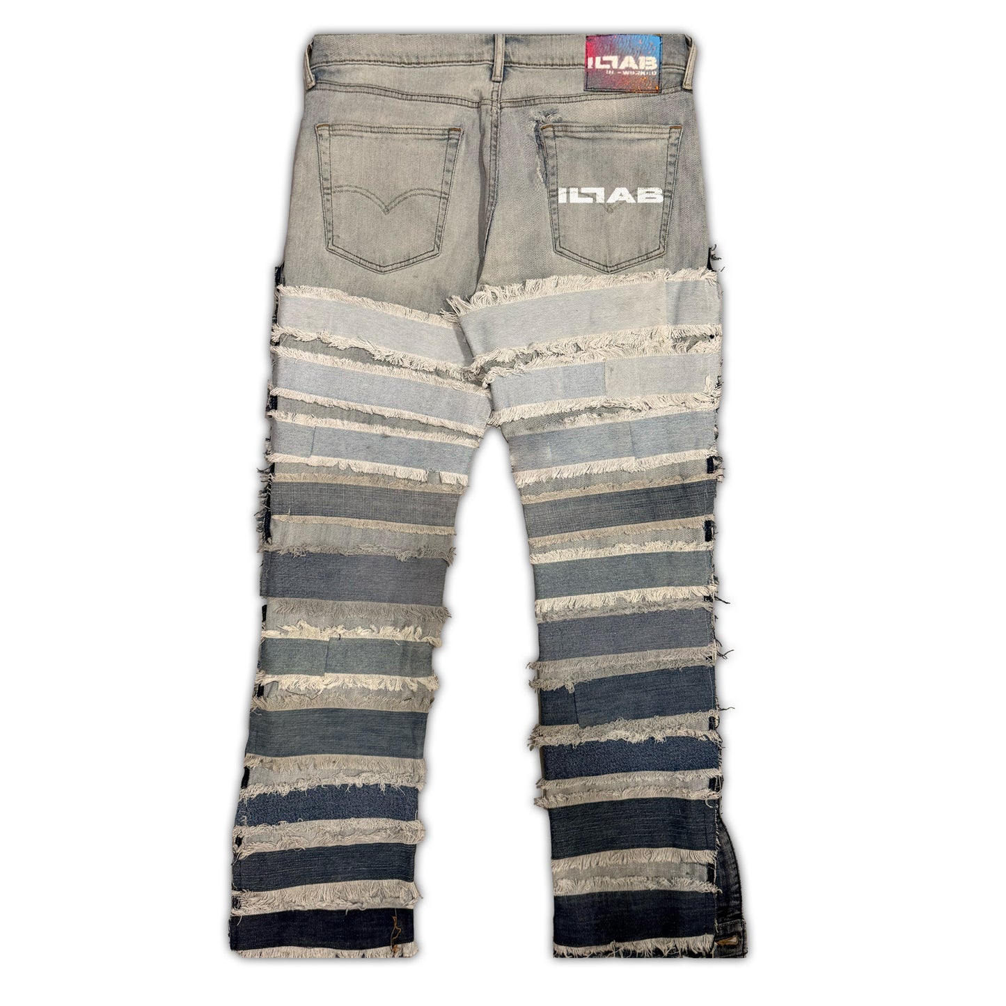 OMBRE STRIP DENIMS